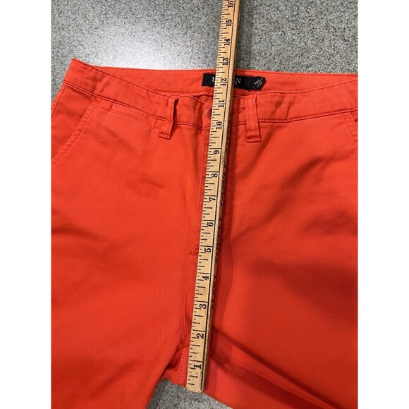 Lauren Ralph Lauren Jeans Size 6Womens Orange Stretch Mid Rise Straight Ankle - Picture 10 of 14